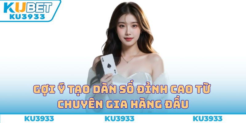 Gợi ý tạo dàn số đỉnh cao từ chuyên gia hàng đầu